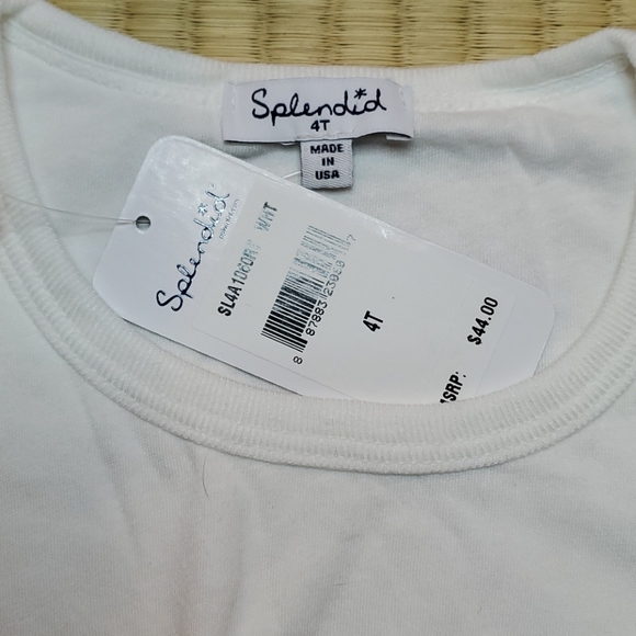 Splendid Long-Sleeve Balloon-hem T-Shirt, sz 4T - Picture 2 of 4